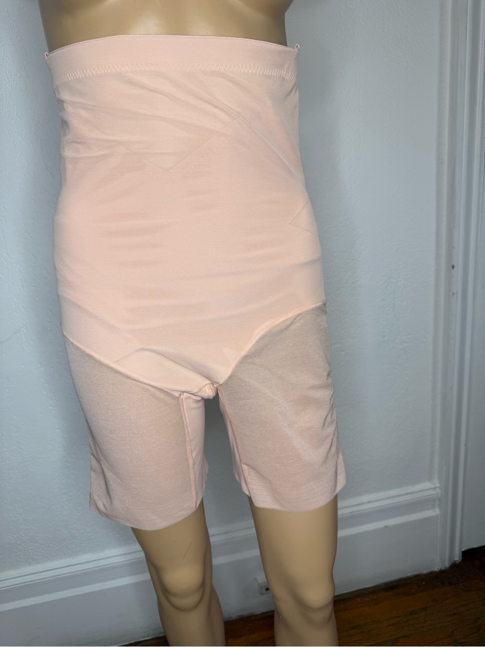 🆕 Honeylove SuperPower Shorts Shapewear Size XL In Blush All-Over Sculpt Shaping
